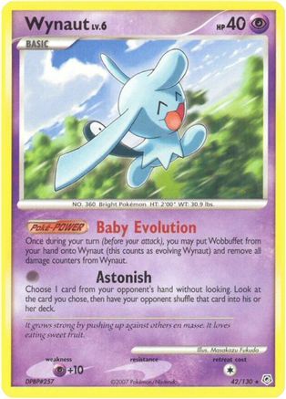 Wynaut (42) [Diamond and Pearl] Reverse Holofoil
