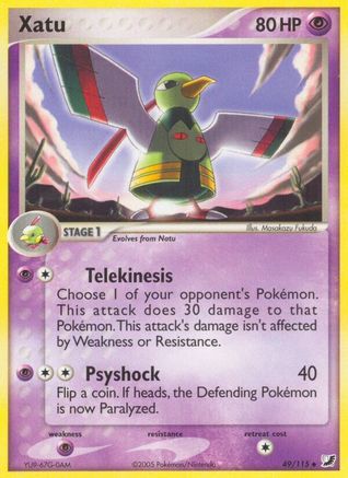 Xatu (49) [Unseen Forces] Reverse Holofoil