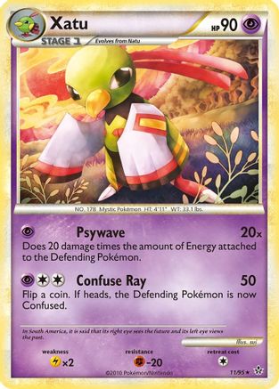 Xatu (11) [Unleashed] Holofoil