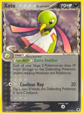 Xatu (Delta Species) (25) [Dragon Frontiers] Reverse Holofoil