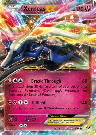 Xerneas EX (97) [XY Base Set] Holofoil