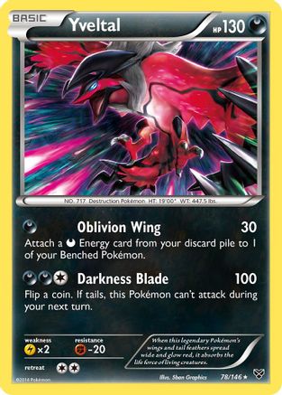 Yveltal (78) [XY Base Set]