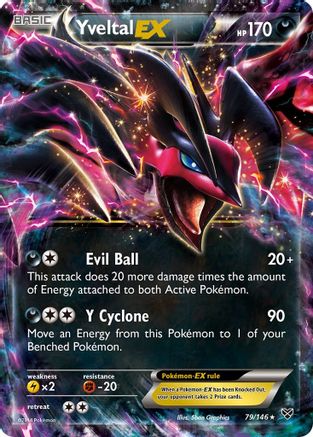 Yveltal EX (79) [XY Base Set] Holofoil