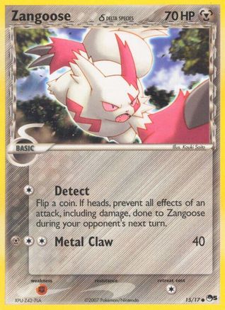 Zangoose (Delta Species) (15) [POP Series 5] Holofoil