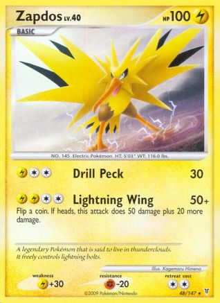 Zapdos (48) (48) [Supreme Victors] Reverse Holofoil