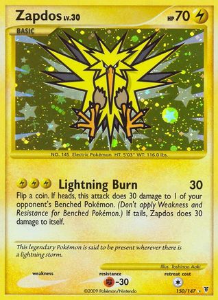 Zapdos (150) (150) [Supreme Victors] Holofoil