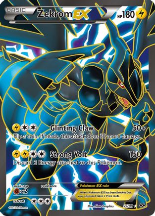 Zekrom EX (97 Full Art) (97) [Next Destinies] Holofoil