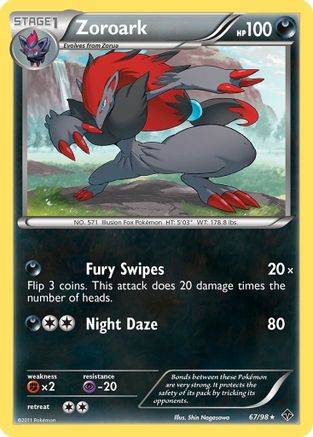 Zoroark (67) [Emerging Powers] Reverse Holofoil