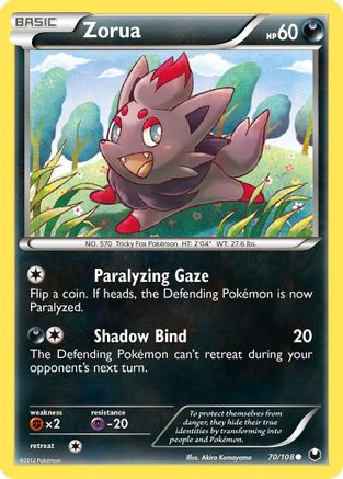 Zorua (70) (70) [Dark Explorers] Reverse Holofoil