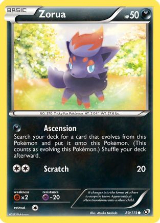 Zorua (89) [Legendary Treasures]