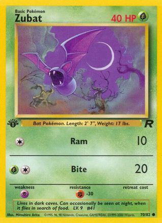 Zubat (70) [Team Rocket] Unlimited