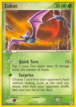 Zubat (83) [Hidden Legends] Reverse Holofoil