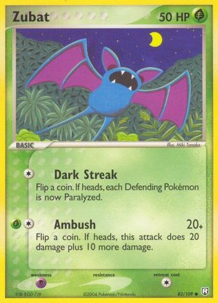 Zubat (82) [Team Rocket Returns] Reverse Holofoil