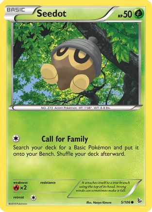 Seedot (5) [XY - Flashfire]