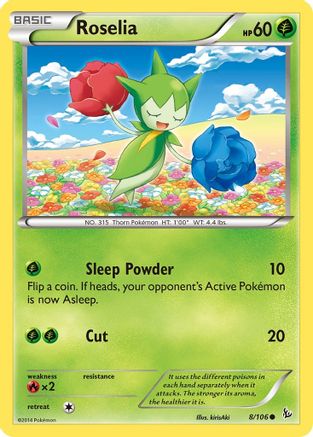 Roselia (8) [XY - Flashfire]