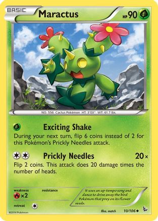 Maractus (10) [XY - Flashfire]