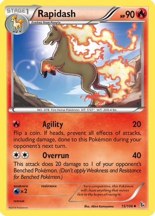 Rapidash (15) [XY - Flashfire]