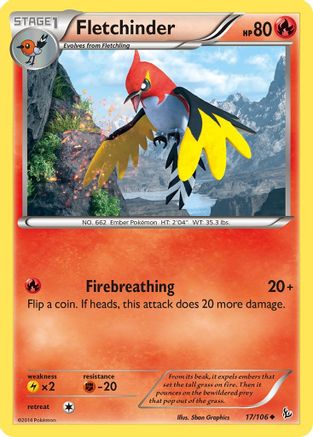 Fletchinder (17) [XY - Flashfire]