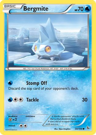 Bergmite (30) [XY - Flashfire]