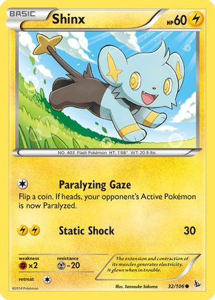 Shinx (32) [XY - Flashfire] Reverse Holofoil