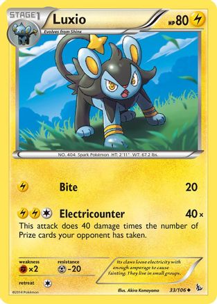Luxio (33) [XY - Flashfire]