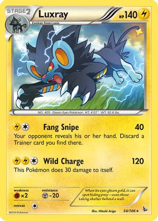 Luxray (34) [XY - Flashfire]