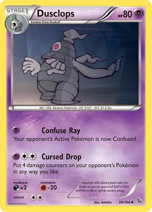 Dusclops (39) [XY - Flashfire] Reverse Holofoil