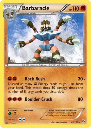 Barbaracle (49) [XY - Flashfire]