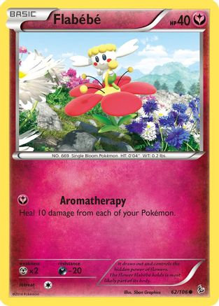 Flabebe (62) (62) [XY - Flashfire] Reverse Holofoil