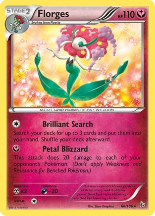 Florges (66) [XY - Flashfire] Reverse Holofoil