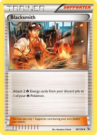 Blacksmith (88) [XY - Flashfire] Reverse Holofoil