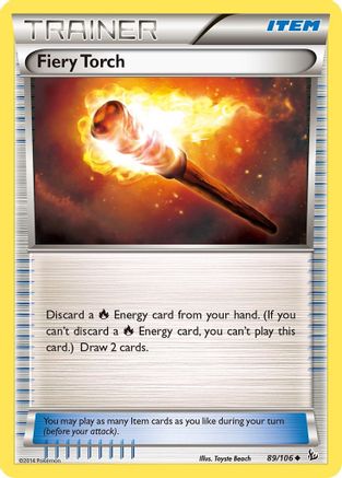Fiery Torch (89) [XY - Flashfire] Reverse Holofoil
