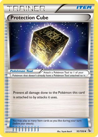 Protection Cube (95) [XY - Flashfire] Reverse Holofoil