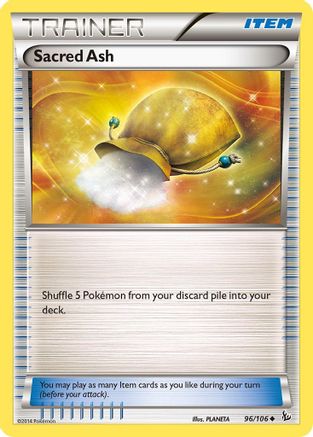 Sacred Ash (96) [XY - Flashfire] Reverse Holofoil