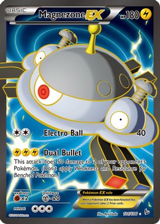 Magnezone EX (101 Full Art) (101) [XY - Flashfire] Holofoil