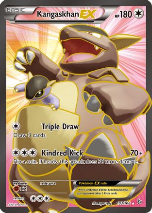 Kangaskhan EX (103 Full Art) (103) [XY - Flashfire] Holofoil