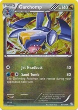 Garchomp - 91/124 (Cracked Ice Holo) (91) [Deck Exclusives] Holofoil
