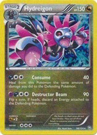 Hydreigon - 98/124 (Cracked Ice Holo) (98) [Deck Exclusives] Holofoil