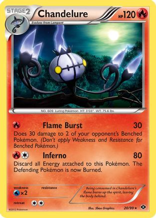 Chandelure (20) [Next Destinies] Holofoil
