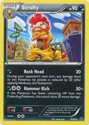 Scrafty - 74/99(Next Destinies) (74) [Deck Exclusives]