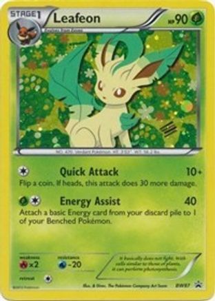 Leafeon - BW87 (BW87) [Black and White Promos] Holofoil