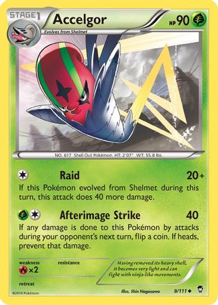 Accelgor (9) [XY - Furious Fists]