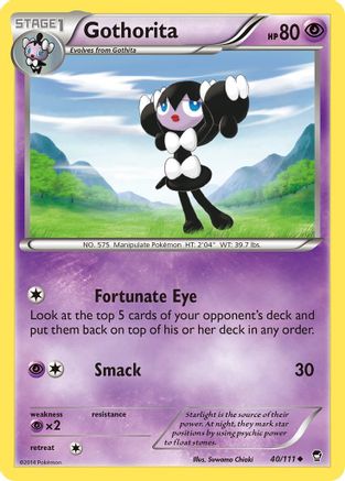 Gothorita (40) [XY - Furious Fists]