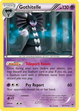 Gothitelle (41) [XY - Furious Fists]