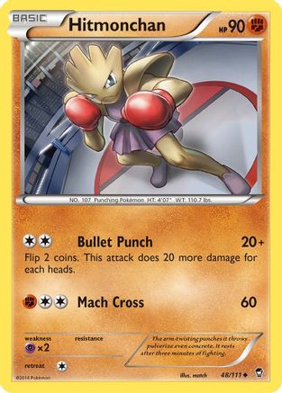 Hitmonchan (48) [XY - Furious Fists]