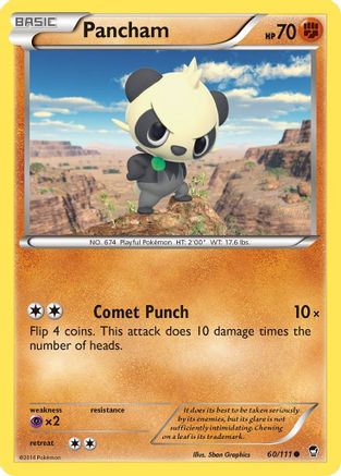 Pancham (60) (60) [XY - Furious Fists]