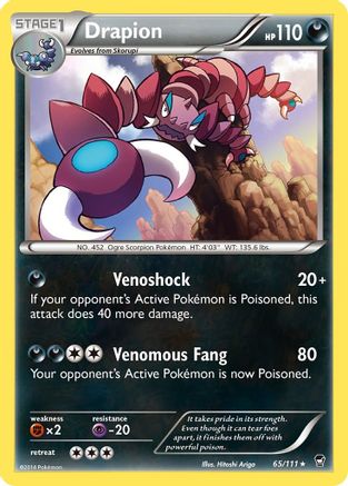 Drapion (65) [XY - Furious Fists]
