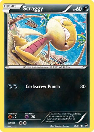 Scraggy (66) [XY - Furious Fists]