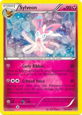 Sylveon - 72/111 (XY Furious Fists) (72) [Deck Exclusives] Holofoil