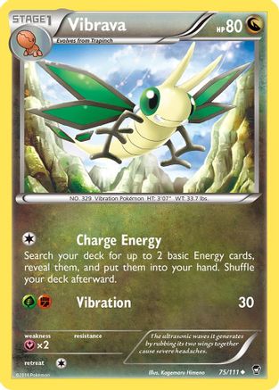 Vibrava (75) [XY - Furious Fists]